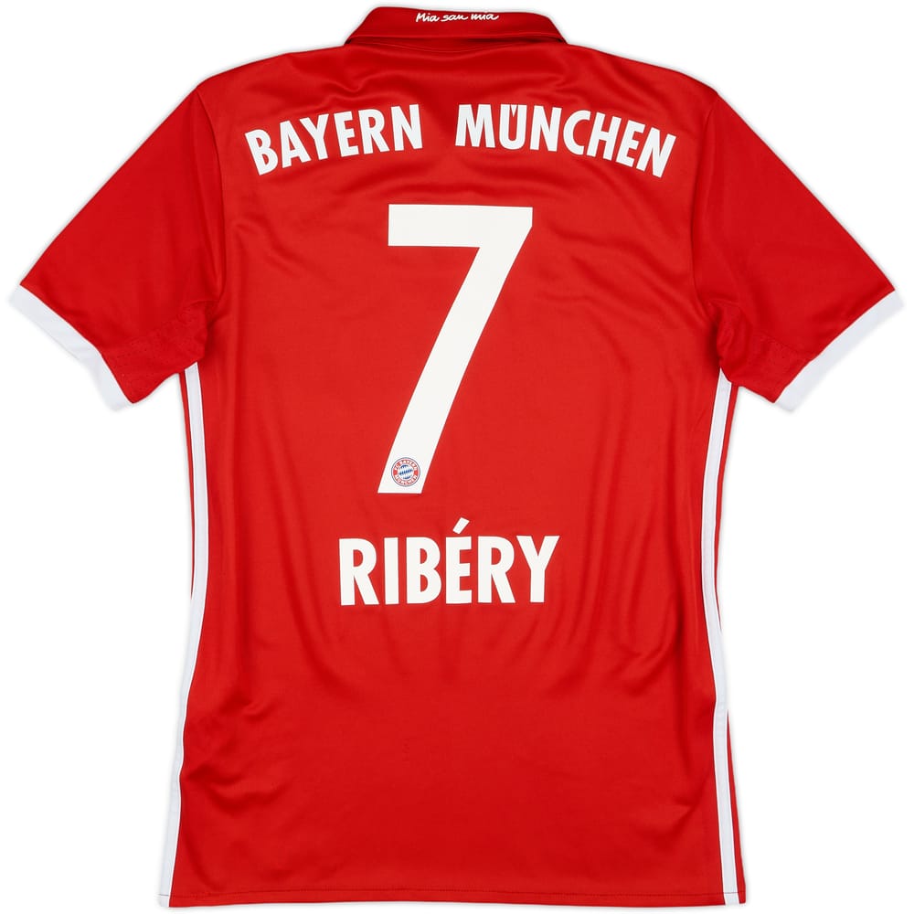 2016-17 Bayern Munich Home Shirt Ribery #7 - 8/10 - (XS)