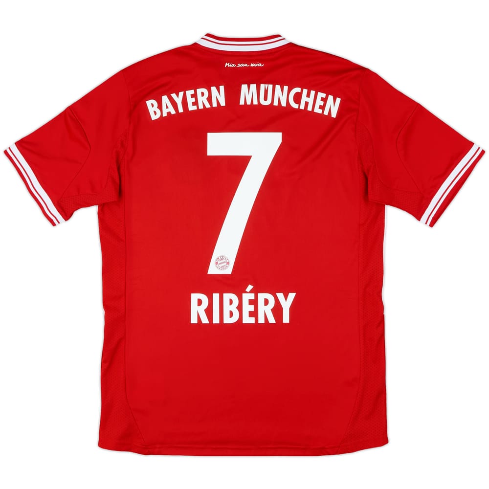 2013-14 Bayern Munich Home Shirt Ribery #7 - 8/10 - (XL.Boys)