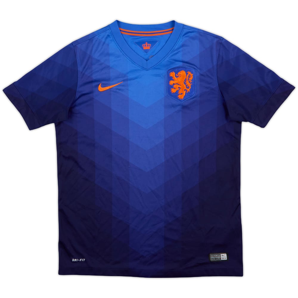 2014-15 Netherlands Away Shirt - 8/10 - (L.Boys)