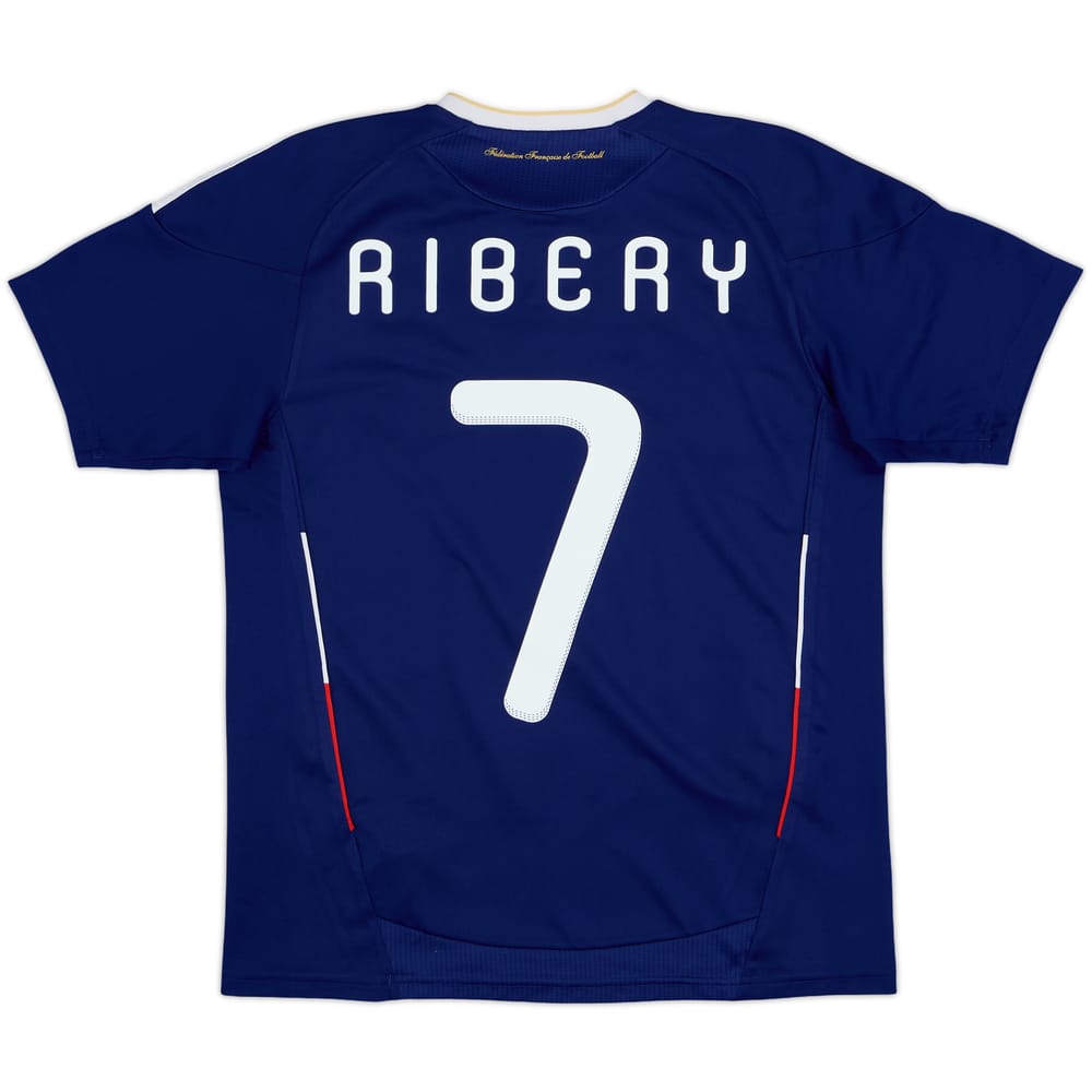 2009-10 France Home Shirt Ribery #7 - 8/10 - (XL.Boys)