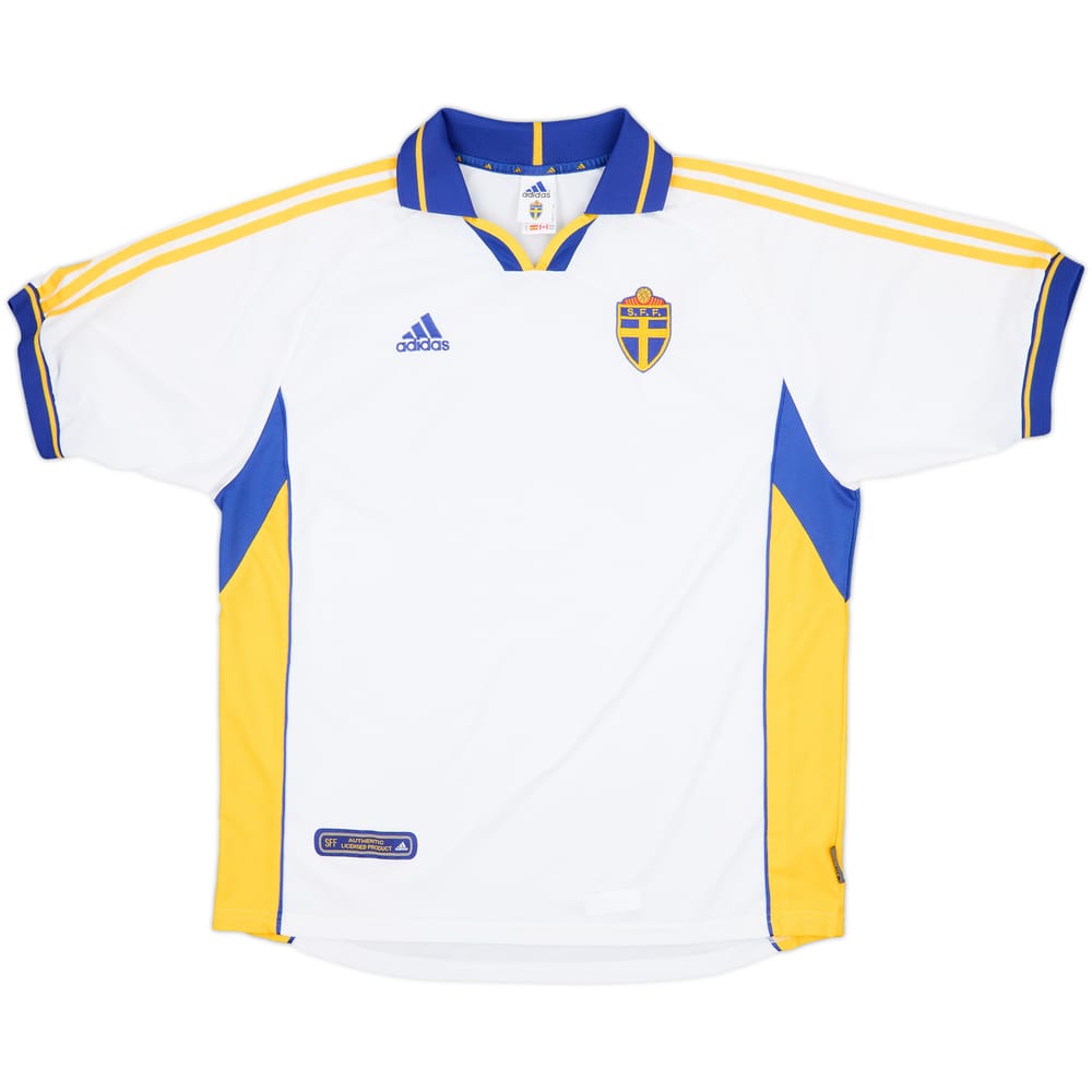 2000-02 Sweden Away Shirt - 9/10 - (XL)