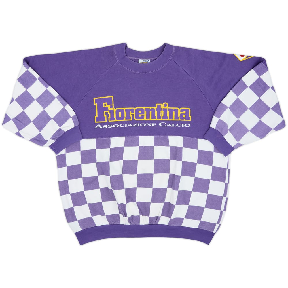1990-91 Fiorentina Le Felpe Dei Grandi Club Sweat Top - 5/10 - (L)