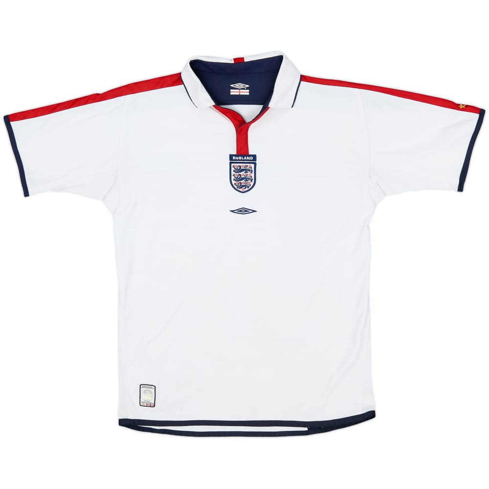 2003-05 England Home Shirt - 7/10 - (XL.Boys)