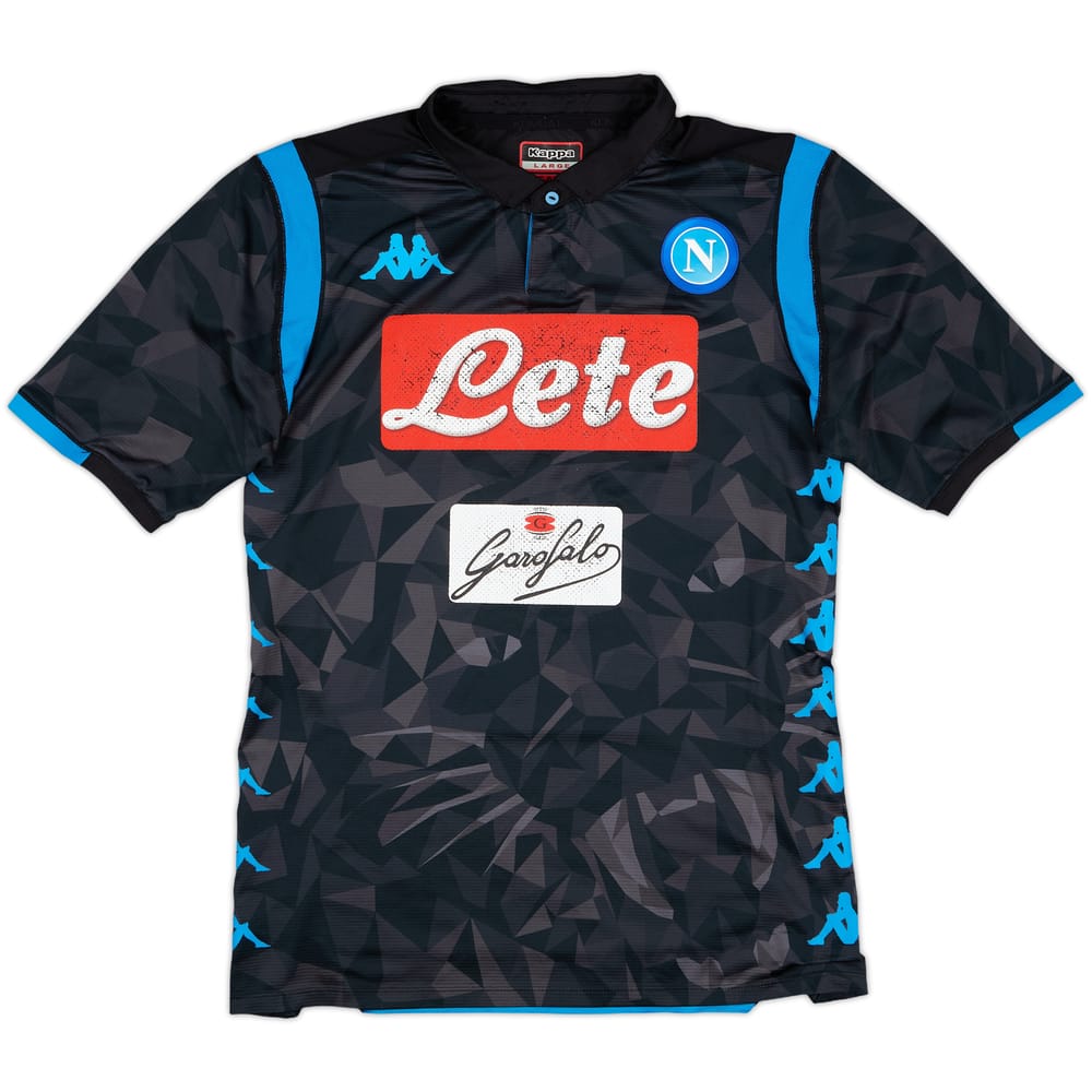 2018-19 Napoli Away Shirt - 4/10 - (L)
