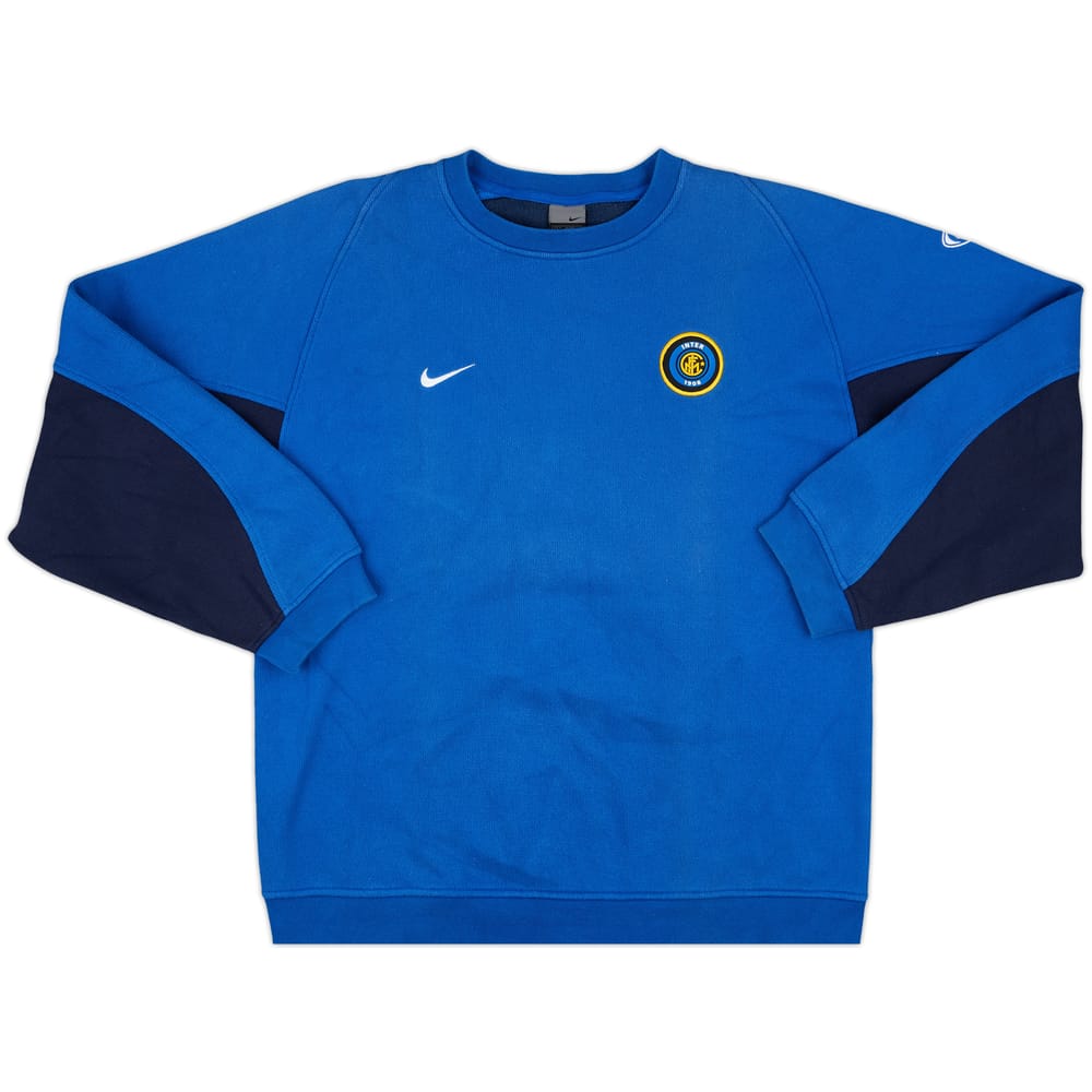 2003-04 Inter Milan Nike Sweat Top - 7/10 - (M)