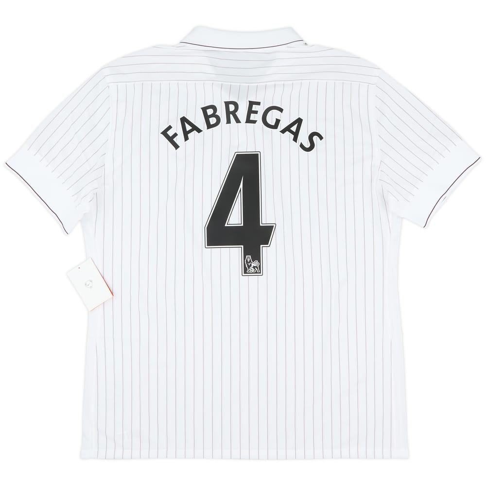 2009-10 Arsenal Player Issue Third Shirt Fabregas #4 (XL)