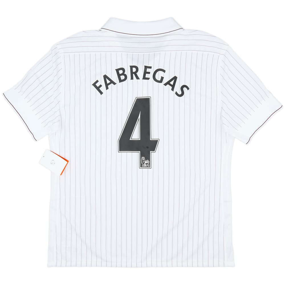 2009-10 Arsenal Player Issue Third Shirt Fabregas #4 (XL)