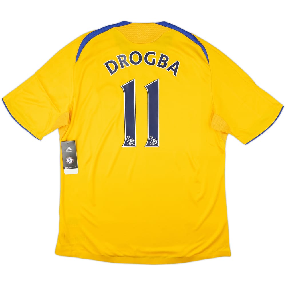 2008-09 Chelsea Player Issue Third Shirt Drogba #11 (XL)
