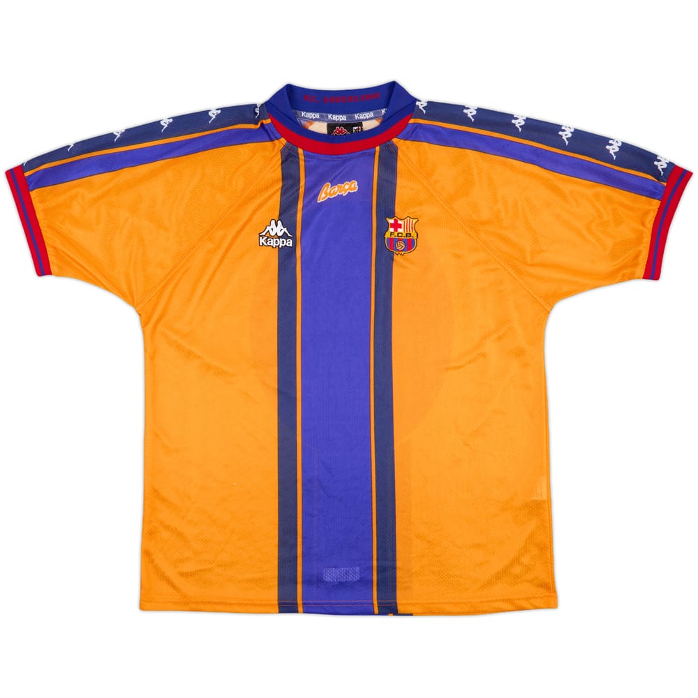 1997-98 Barcelona Away Shirt - 8/10 - (XL)