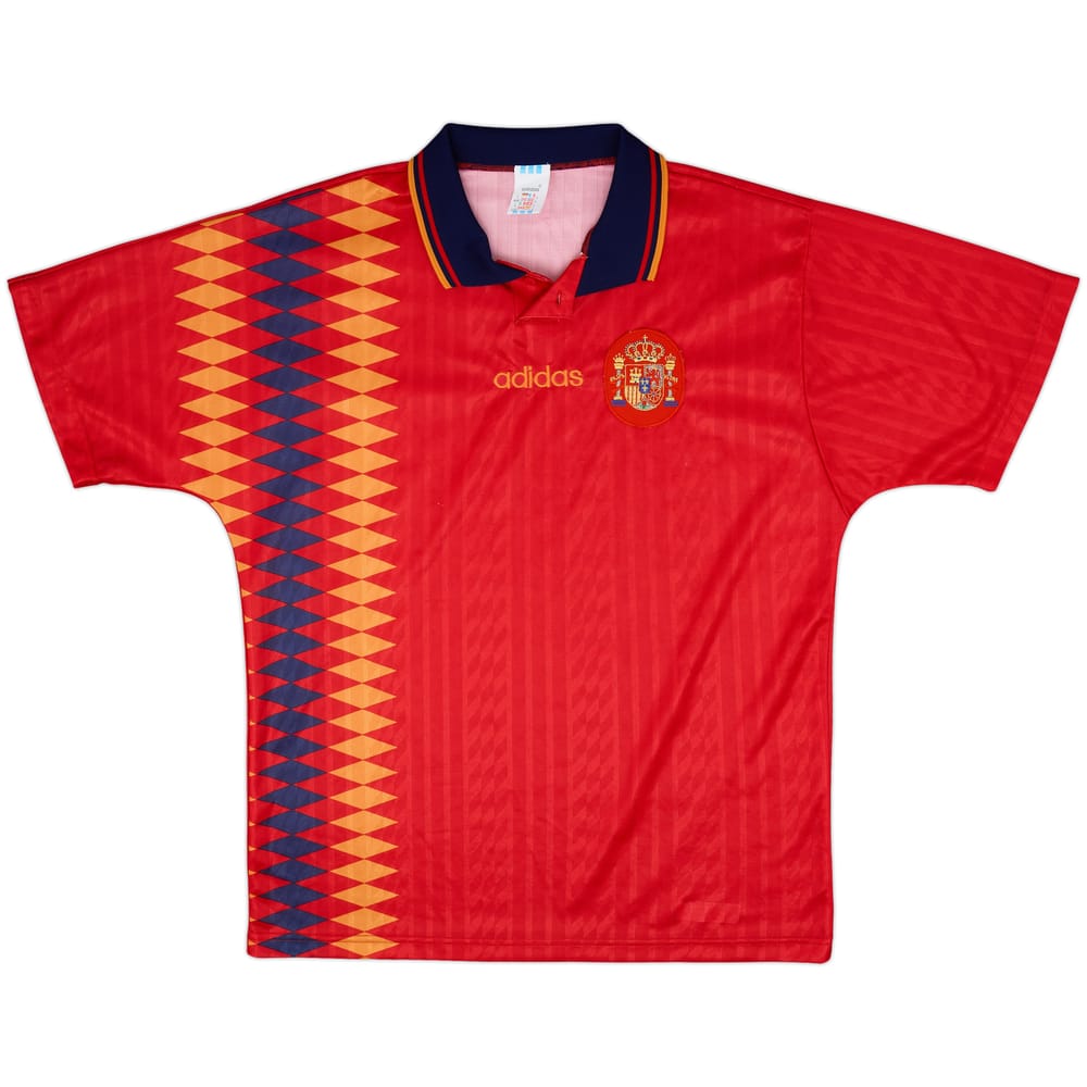 1994-96 Spain Home Shirt - 9/10 - (L)