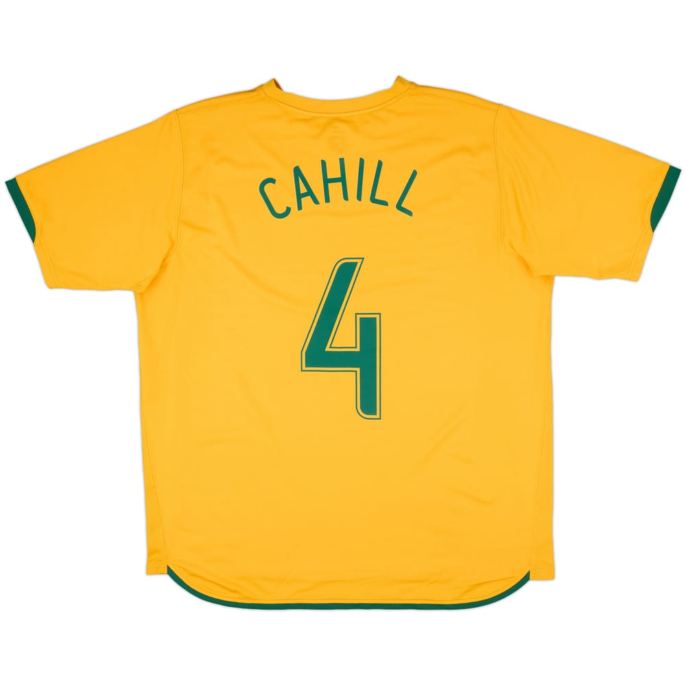 2006-08 Australia Home Shirt Cahill #4 - 7/10 - (XL)