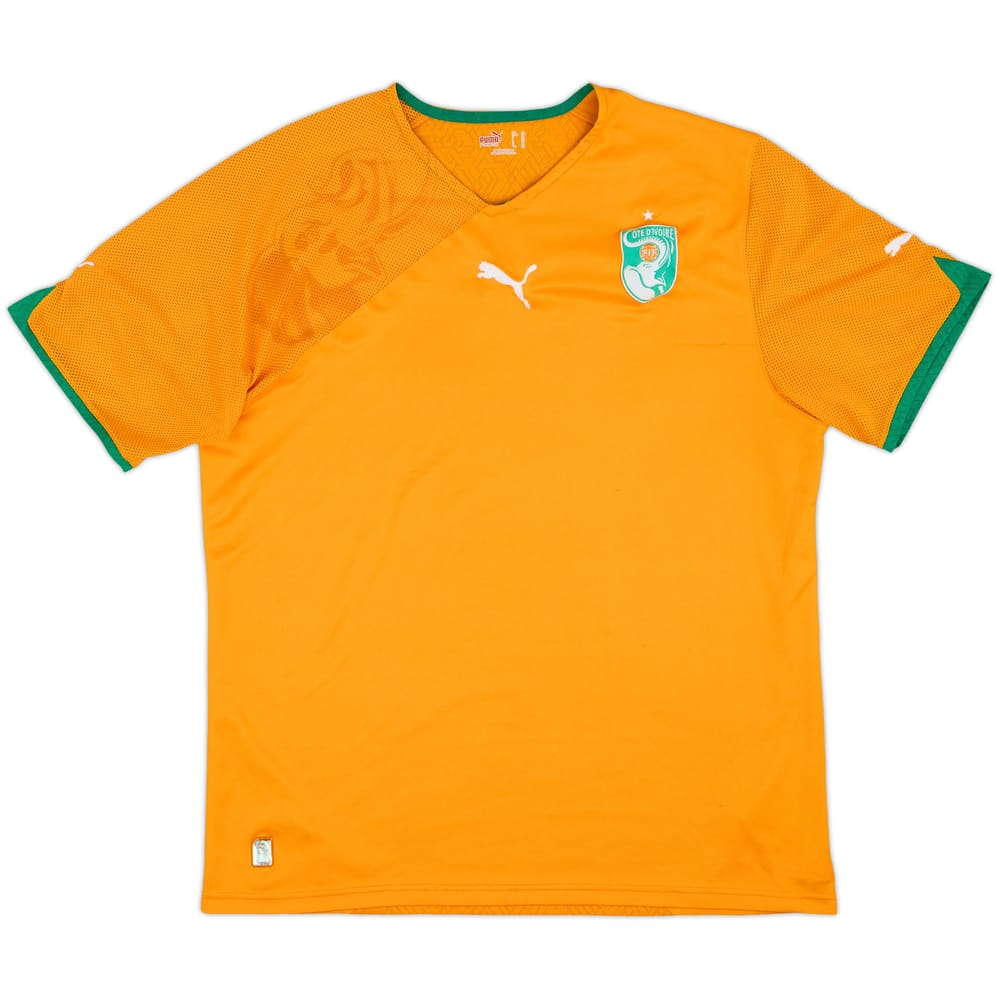2010-11 Ivory Coast Home Shirt - 5/10 - (XL)