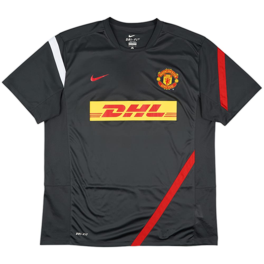 2012-13 Manchester United Nike Training Shirt - 9/10 - (XL)
