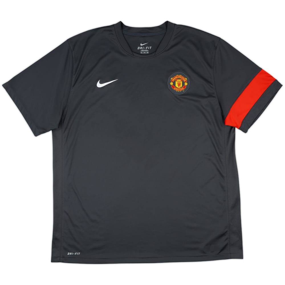 2010-11 Manchester United Nike Training Shirt - 9/10 - (XXL)