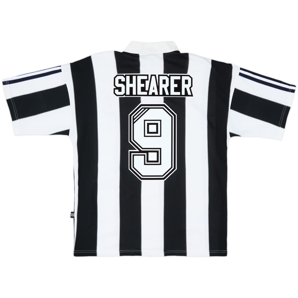 1995-97 Newcastle Home Shirt Shearer #9 - 8/10 - (S)