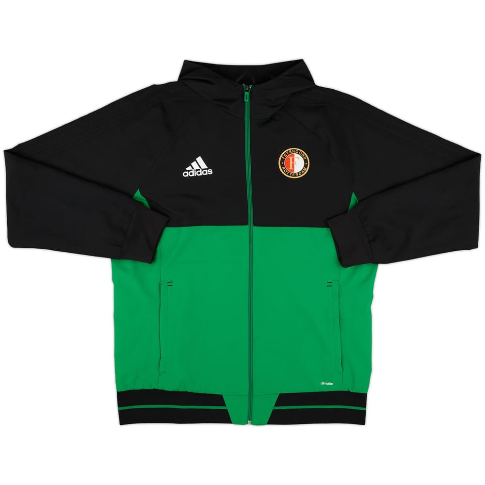 2017-18 Feyenoord adidas Track Jacket - 10/10 - (L)