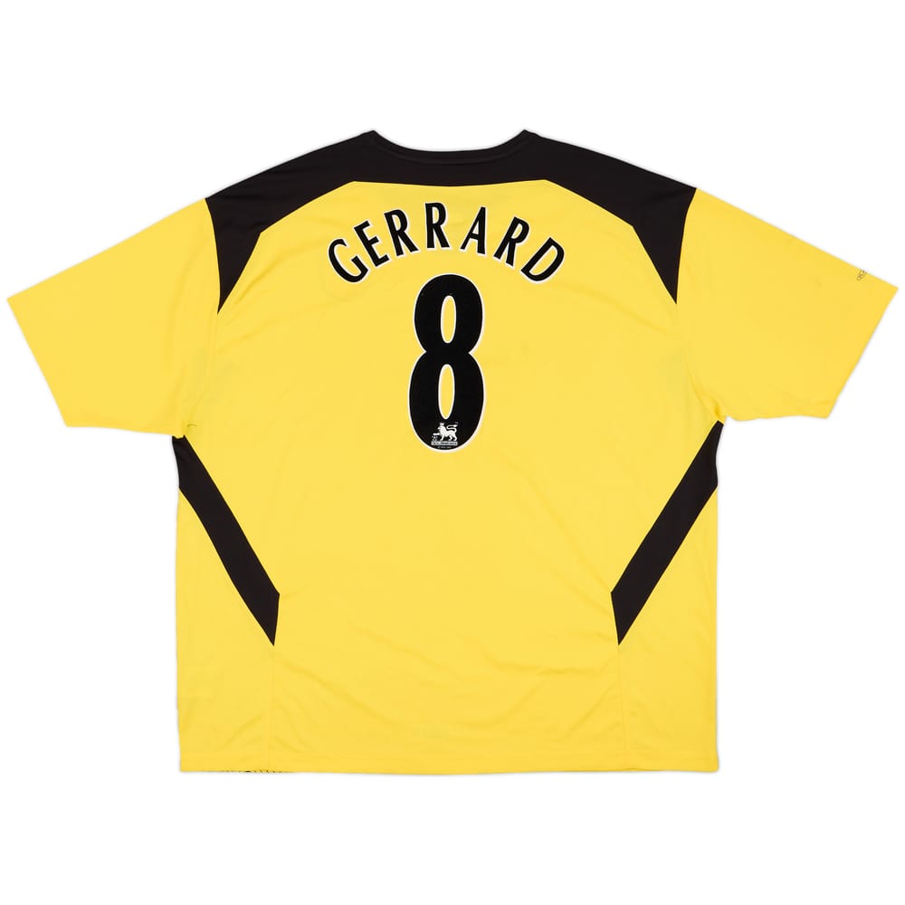 2004-06 Liverpool Away Shirt Gerrard #8 - 6/10 - (XXL)