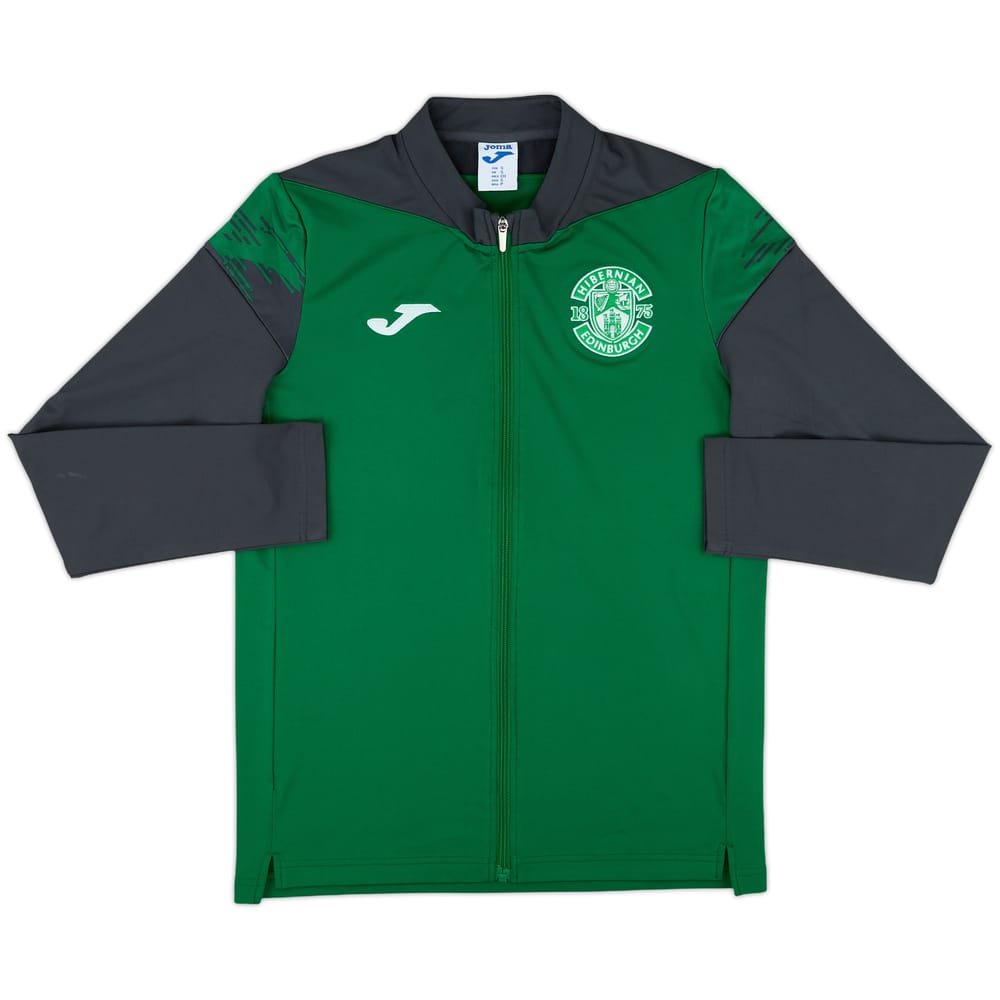 2021-22 Hibernian Joma Track Jacket - 10/10 - (S)