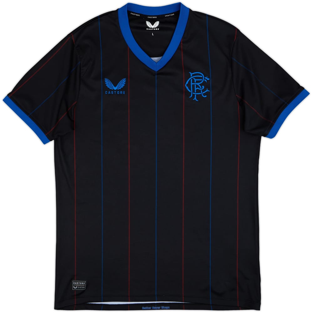 2022-23 Rangers Fourth Shirt - 8/10 - (L)