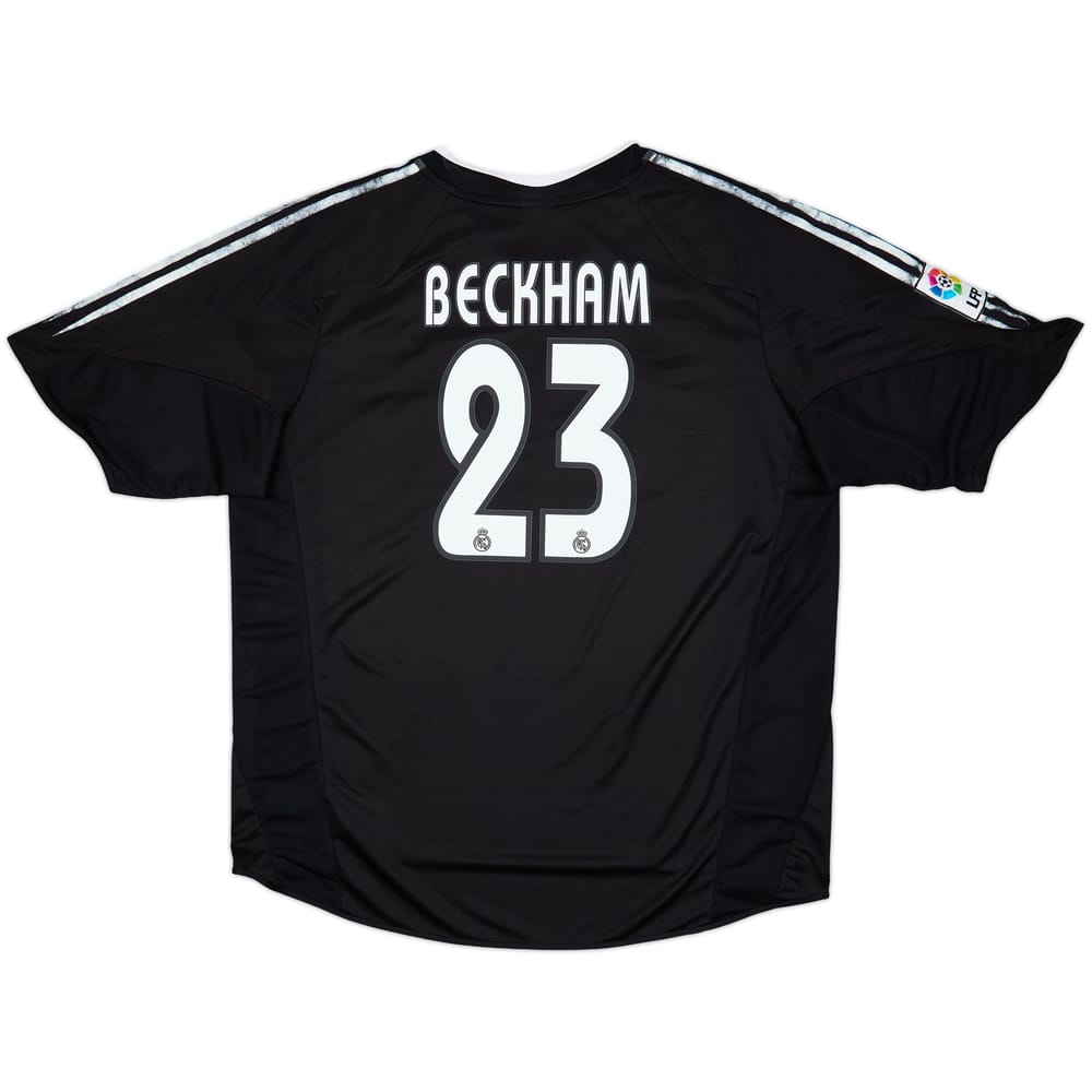 2004-05 Real Madrid Away Shirt Beckham #23 - 5/10 - (XXL)