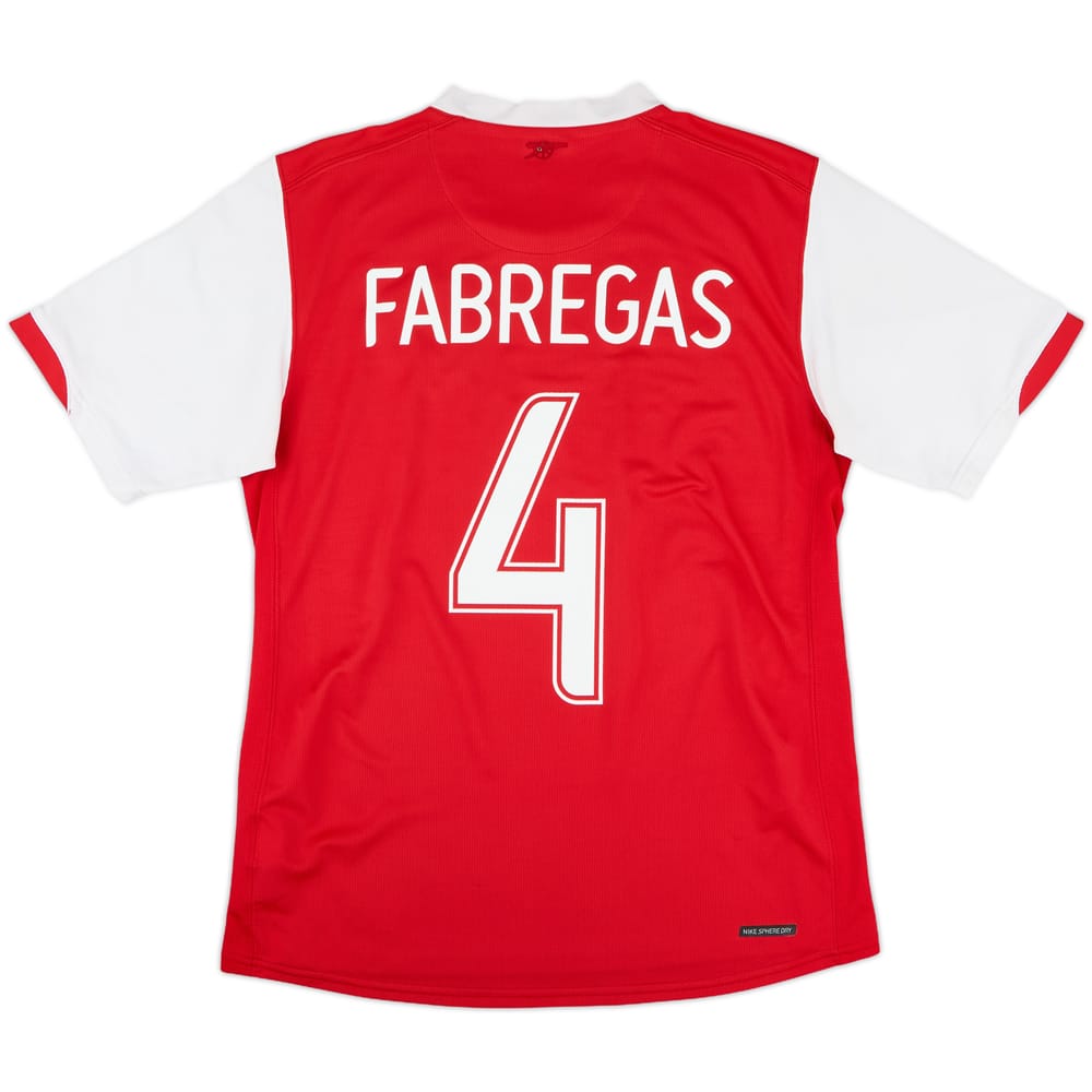 2006-08 Arsenal Home Shirt Fabregas #4 - 6/10 - (M)