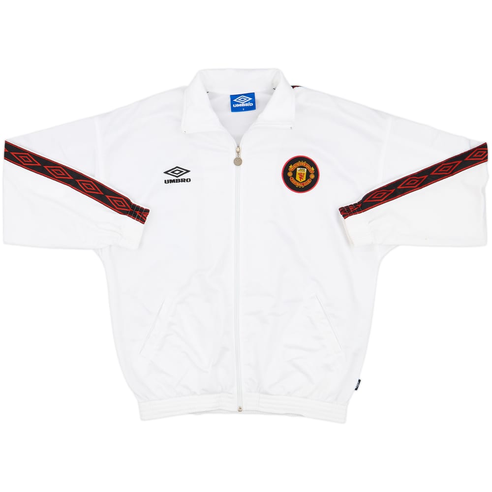 1996-97 Manchester United Umbro Track Jacket - 8/10 - (S)