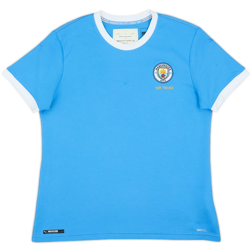 2019-20 Manchester City 'Community Shield' Home Shirt - 6/10 - (Women's L)