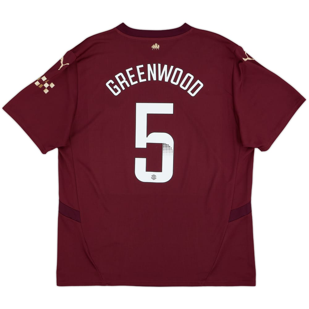 2024-25 Manchester City Third Shirt Greenwood #5 - 10/10 - (XL)