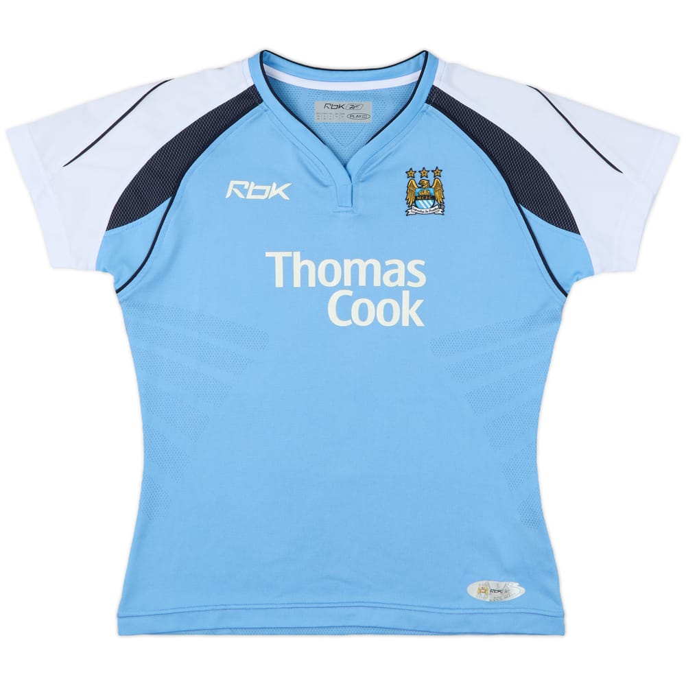 2006-07 Manchester City Home Shirt - 9/10 - (Women's S)