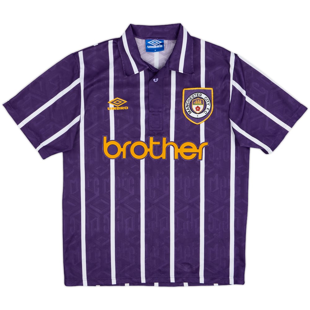 1993-94 Manchester City Away Shirt - 6/10 - (M)