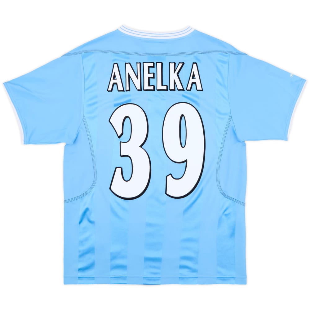 2003-04 Manchester City Home Shirt Anelka #39 - 8/10 - (XS)