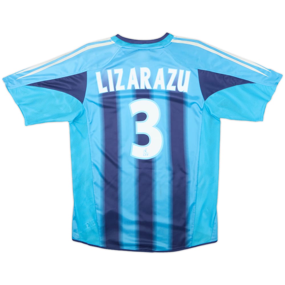 2004-05 Olympique Marseille Away Shirt Lizarazu #3 - 6/10 - (S)
