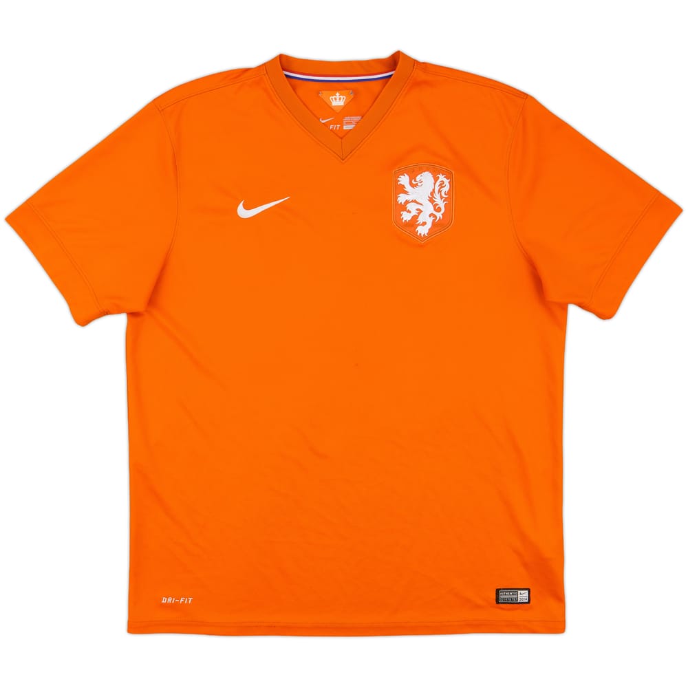 2014-15 Netherlands Home Shirt - 6/10 - (XL)
