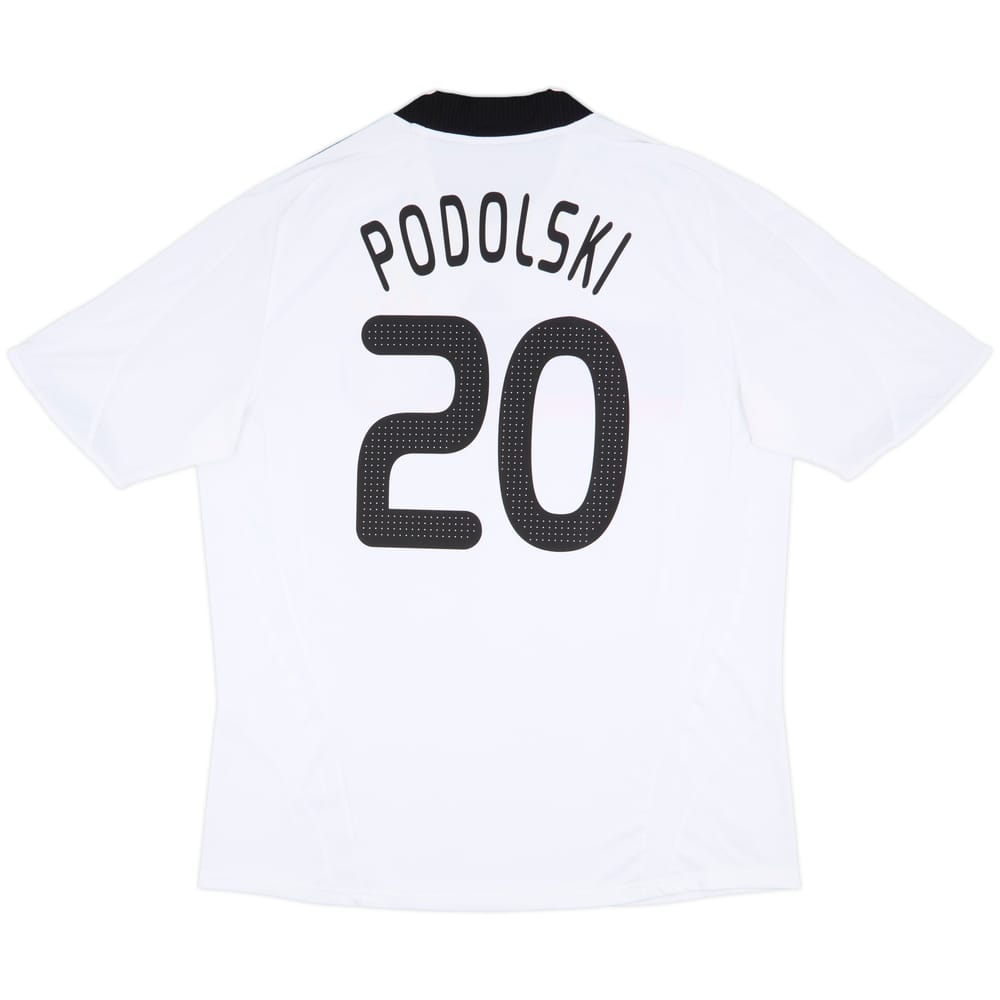 2008-09 Germany Home Shirt Podolski #20 - 5/10 - (XXL)