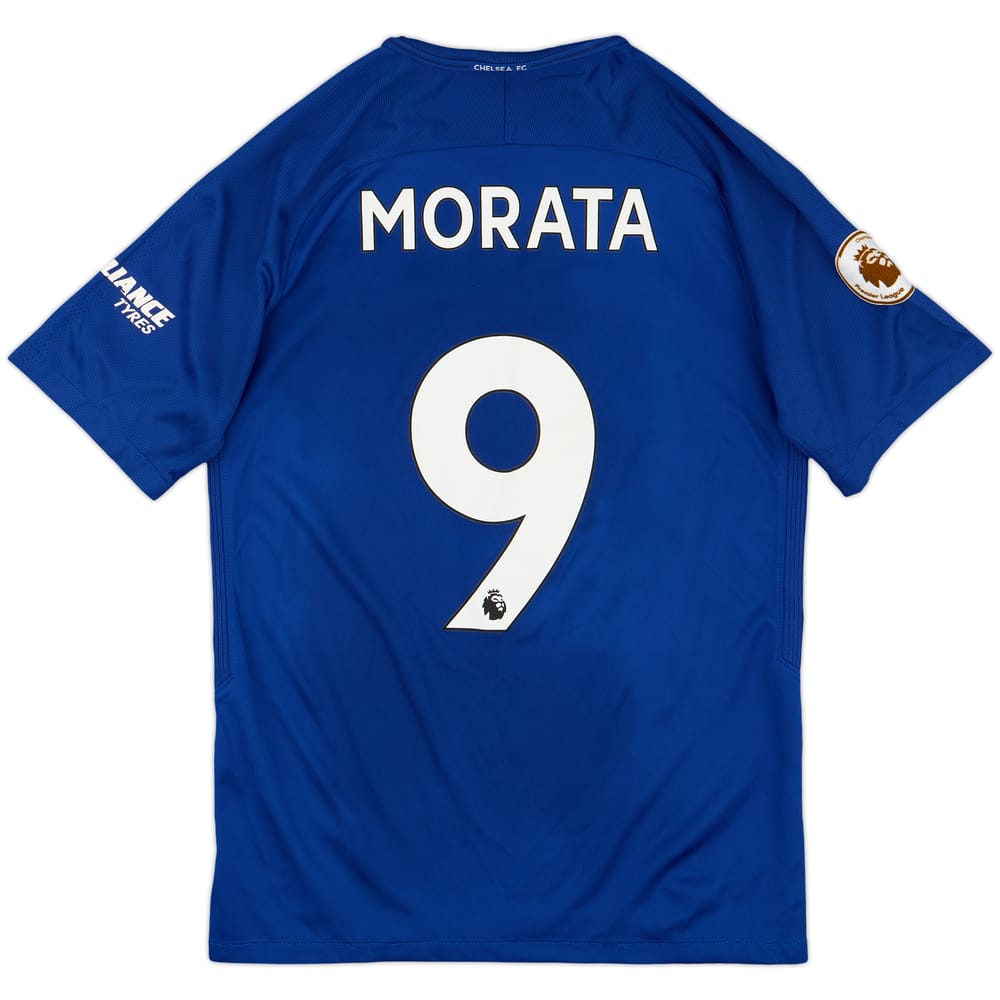 2017-18 Chelsea Home Shirt Morata #9 - 5/10 - (M)