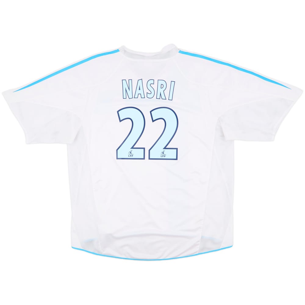 2004-05 Olympique Marseille Home Shirt Nasri #22 - 7/10 - (XXL)