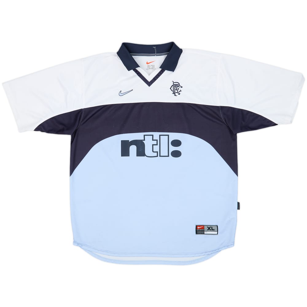 1999-00 Rangers Away Shirt - 8/10 - (XL)