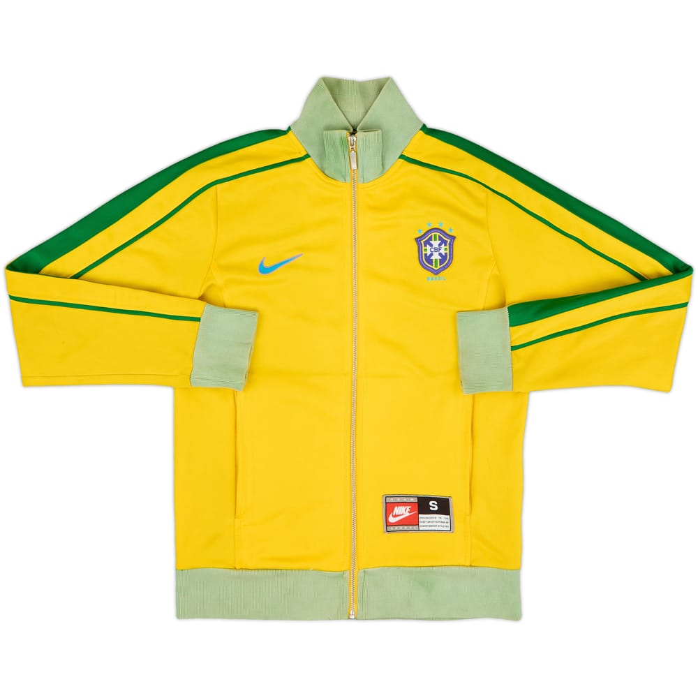 2008-09 Brazil Nike Retro Track Jacket - 5/10 - (S)