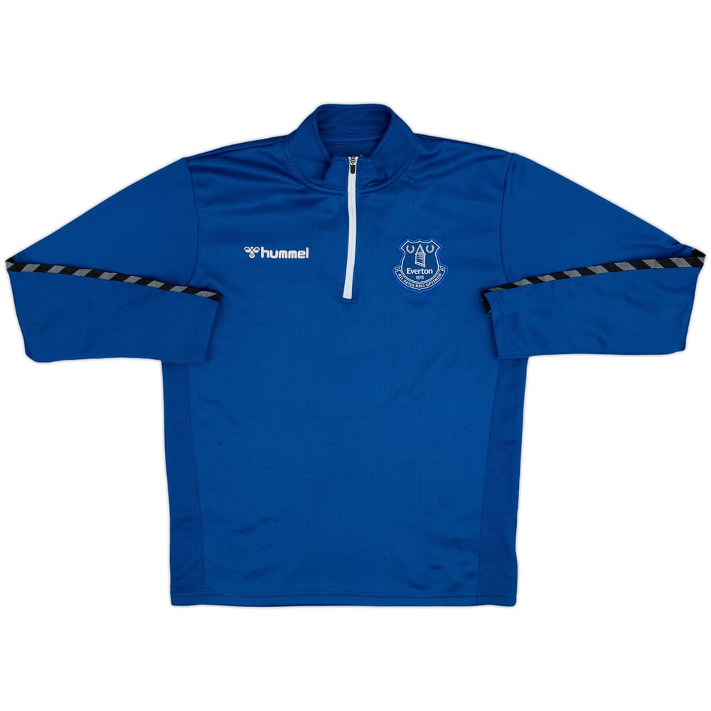 2020-21 Everton Hummel 1/4 Zip Training Top - 7/10 - (M)