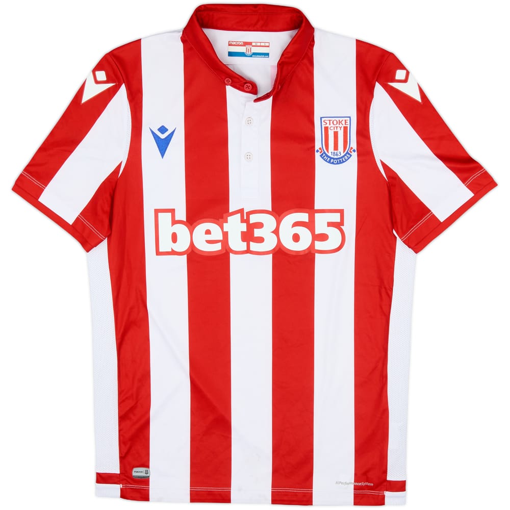 2019-20 Stoke City Home Shirt - 7/10 - (S)