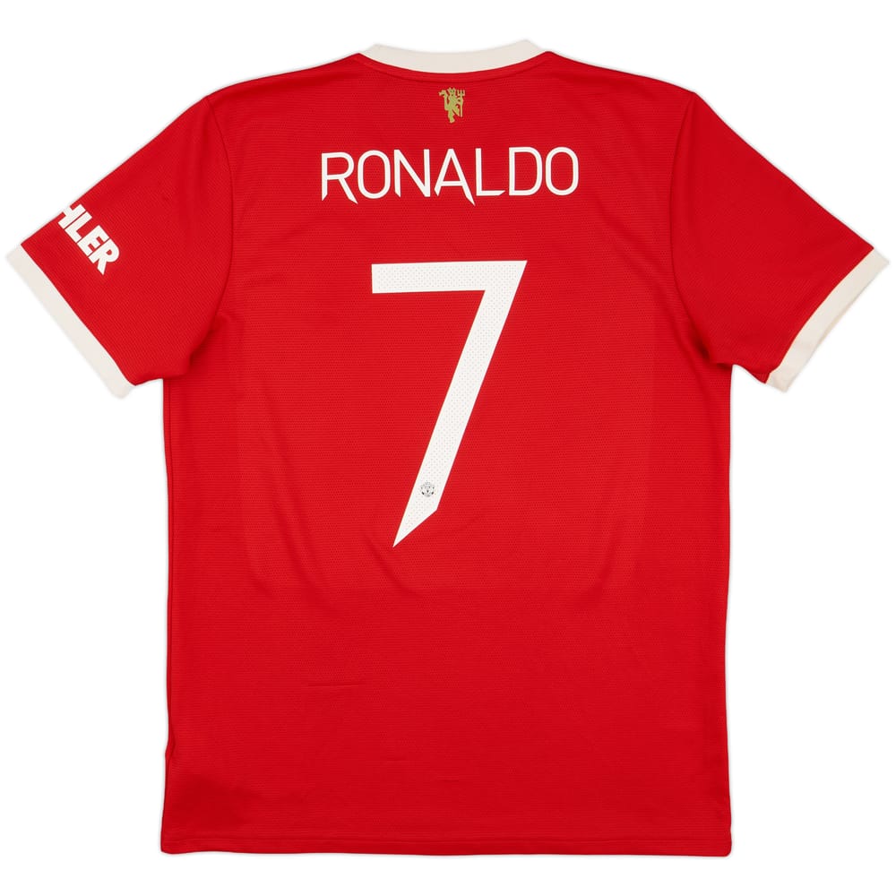 2021-22 Manchester United Home Shirt Ronaldo #7 - 7/10 - (L)