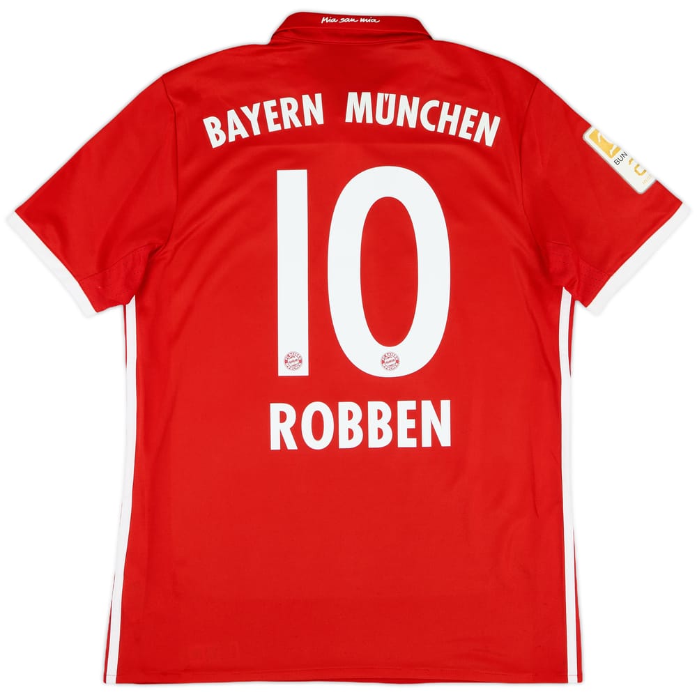 2016-17 Bayern Munich Home Shirt Robben #10 - 8/10 - (M)