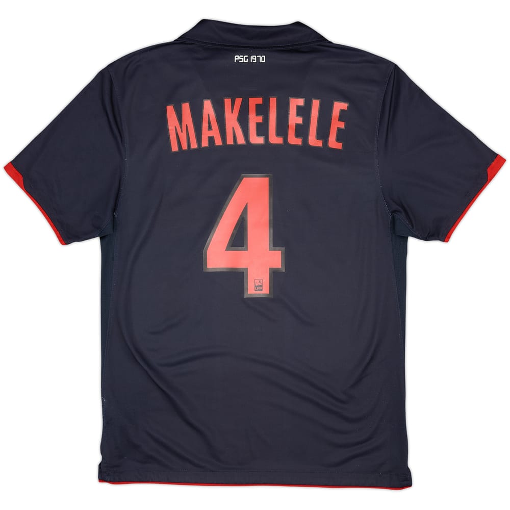 2010-11 Paris Saint-Germain Away Shirt Makelele #4 - 8/10 - (M)
