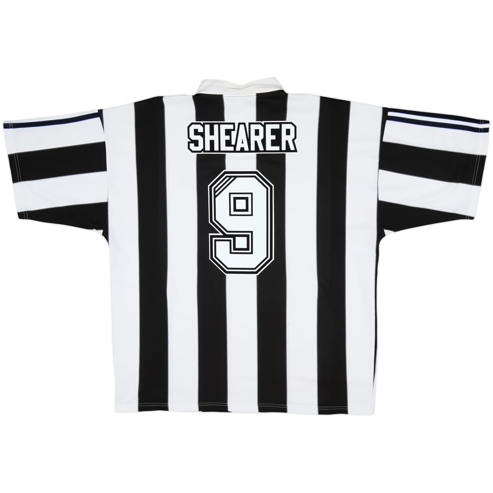 1995-97 Newcastle Home Shirt Shearer #9 - 5/10 - (XXL)
