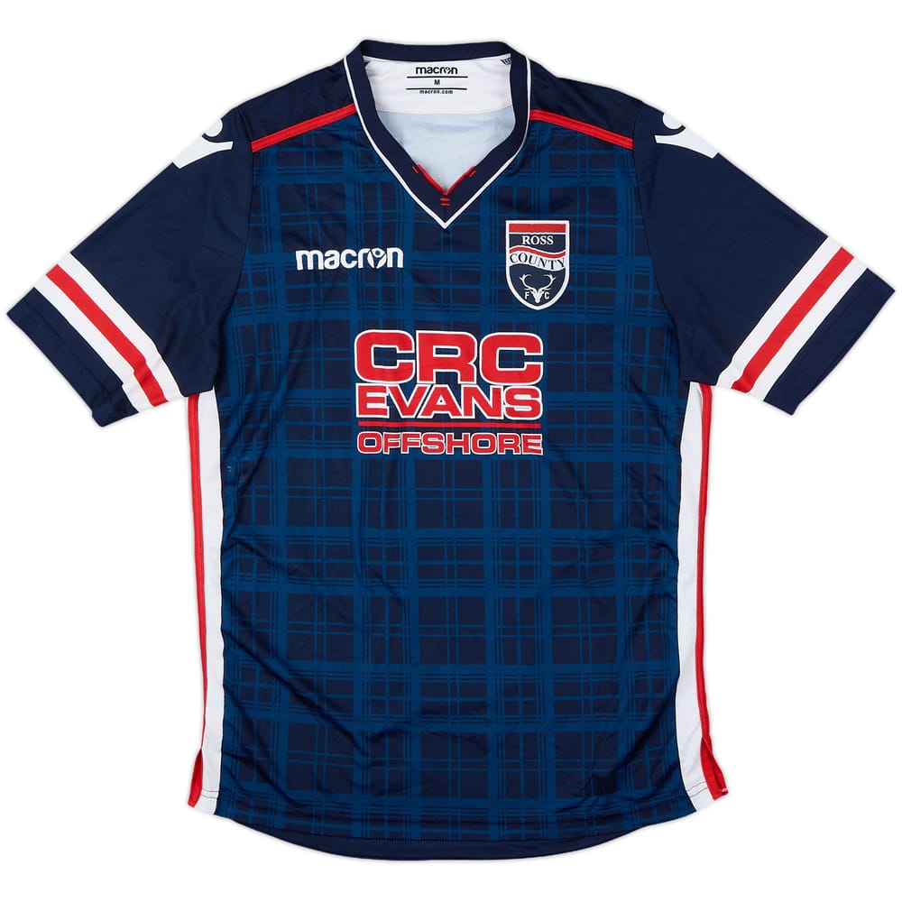 2017-18 Ross County Home Shirt - 8/10 - (M)