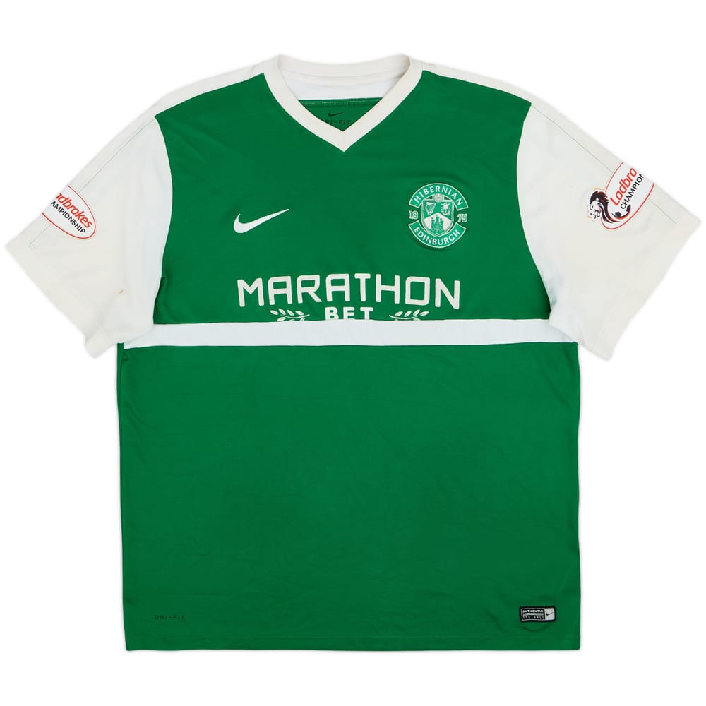 2017-18 Hibernian Home Shirt - 3/10 - (XXL)