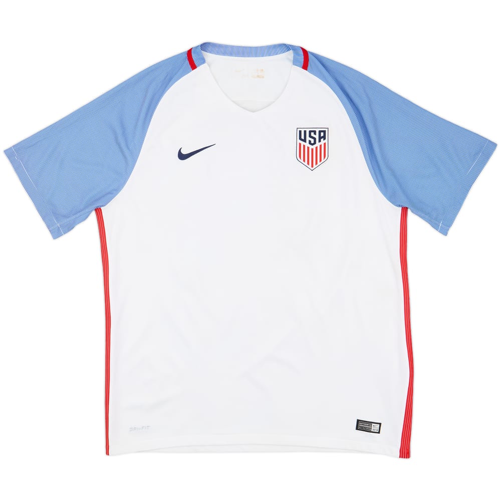 2016-17 USA Home Shirt - 4/10 - (XL)