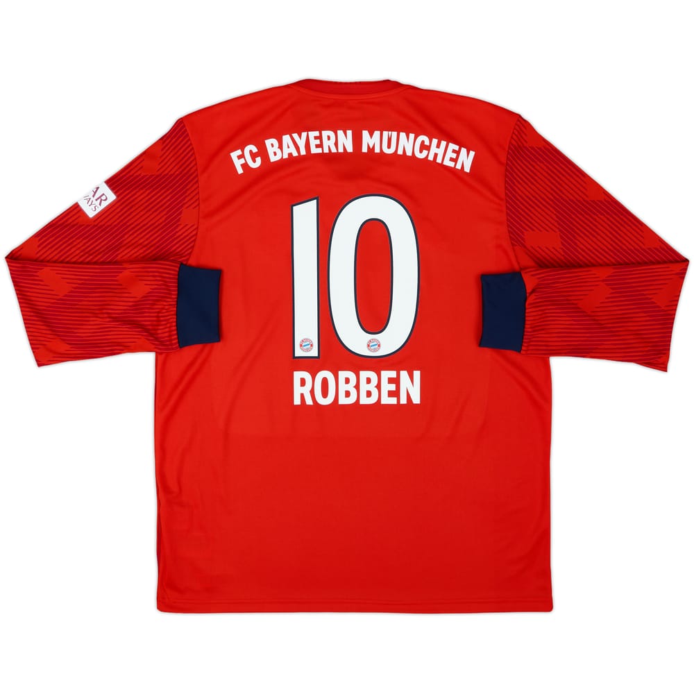 2018-19 Bayern Munich Home L/S Shirt Robben #10 (L)