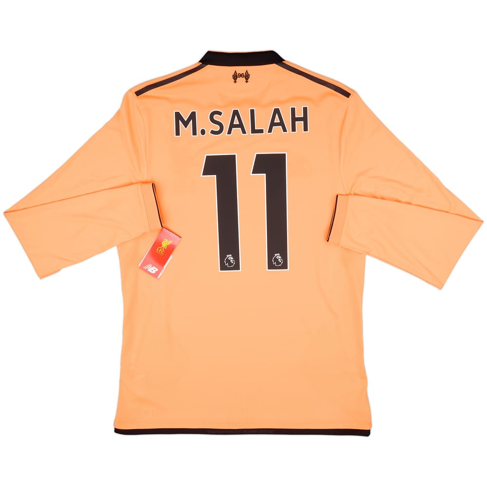 2017-18 Liverpool 125 Years Third L/S Shirt M.Salah #11 (L)