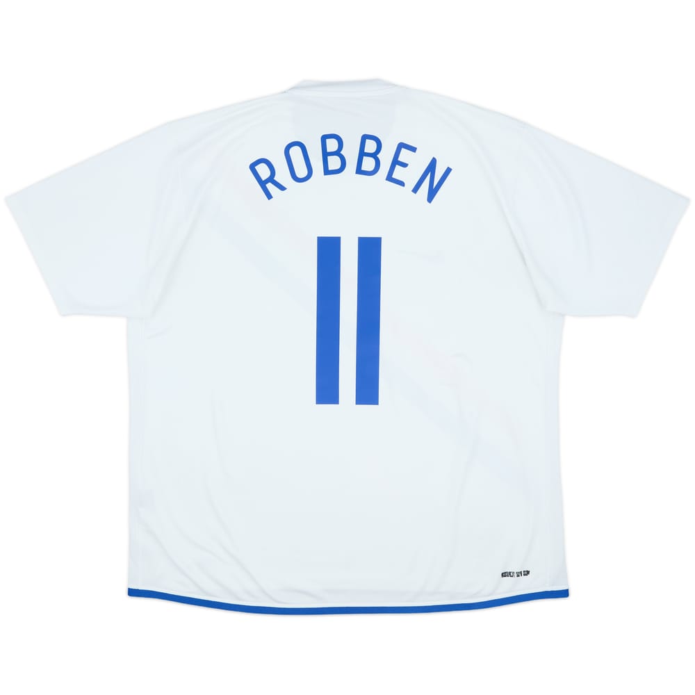 2006-08 Netherlands Away Shirt Robben #11 - 6/10 - (XXL)
